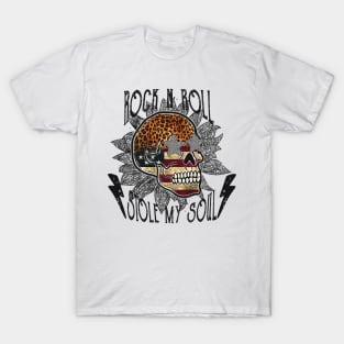 Skull, Rock"N"Roll - Sublimation T-Shirt